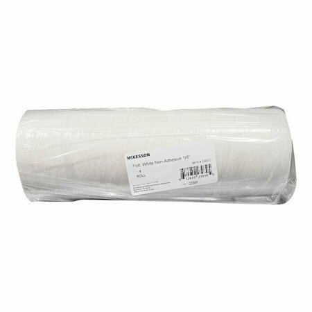 MCKESSON White Nonsterile Orthopedic Felt Roll, 12 Inch x 7 Yard, 6PK 54632